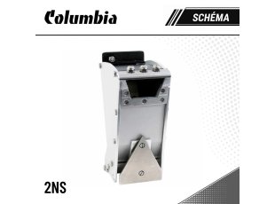 Schéma boite finisseur de vis 5 cm (2") - COLUMBIA