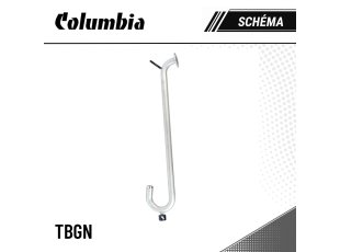 Schéma col de cygne pour pompe Tall Boy COLUMBIA