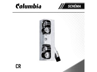 Schéma rouleur d'angle intérieur COLUMBIA
