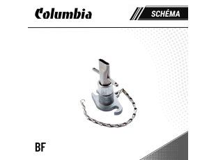 Schéma adaptateur de remplissage COLUMBIA