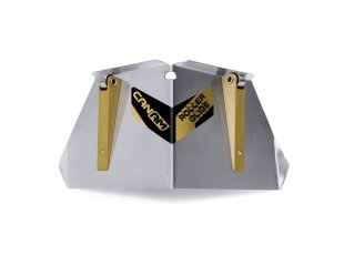 Lisseur d’angle standard avec roulettes / flusher 10,16 cm - CAN-AM