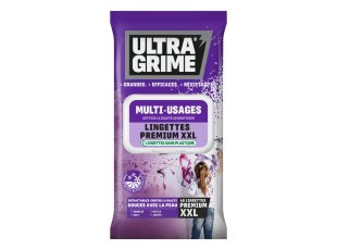 Lingettes Life multi-usages Pamplemousse XXL 38 x 25 cm, x40 - ULTRA GRIME