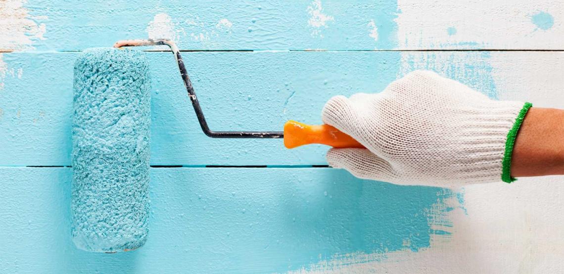 Choisir un rouleau de peinture